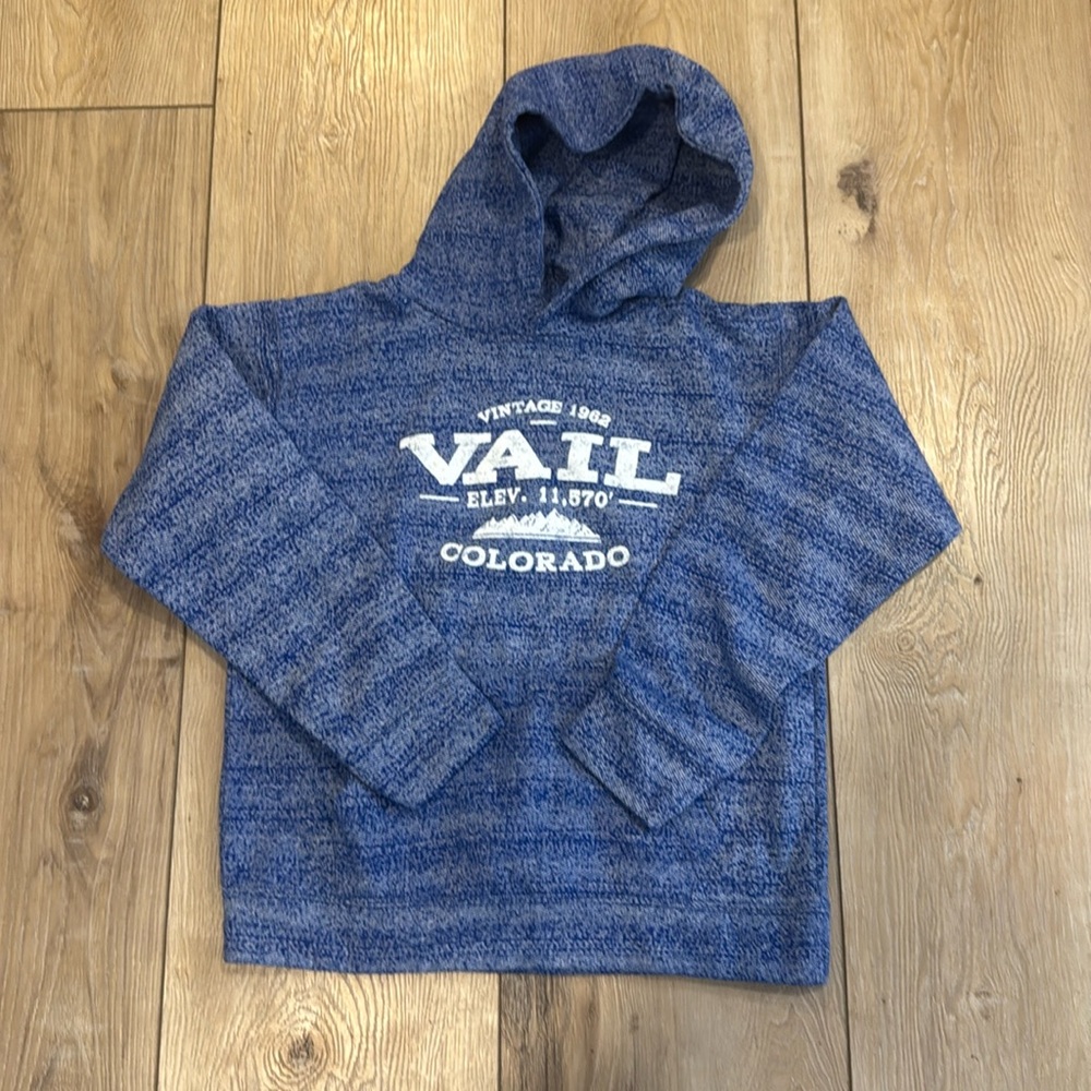Ski vail hoodie, YS